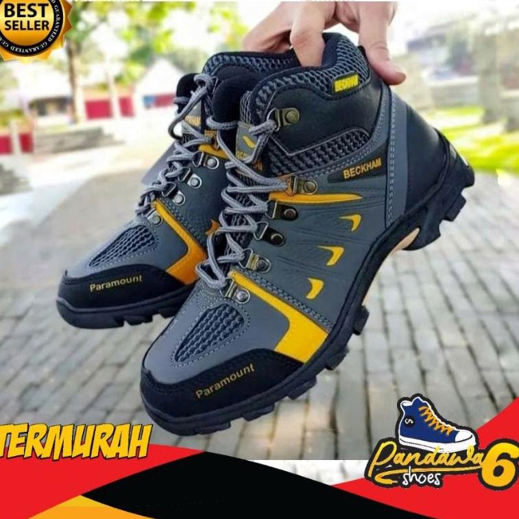 Sepatu Gunung Hiking Beckham Paramount Murah &by Pandawa 6 Shoes –PSI.02Jl22ᴶ