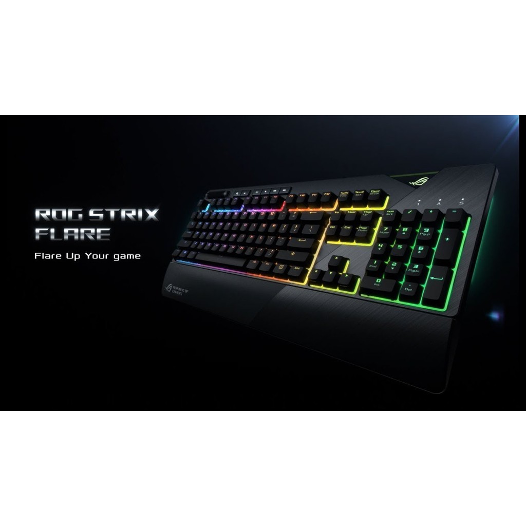 KEYBOARD ASUS ROG Strix Flare RGB mechanical gaming keyboard with Cherry MX switches