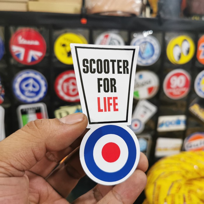 

sticker scooter for life