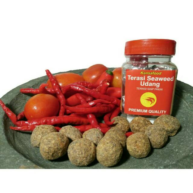 

TERASI SEAWEED UDANG (Siap Pakai) - PREMIUM QUALITY