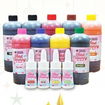 

Pewarna Makanan Colouring Oil Base 50Gram Merk Trans