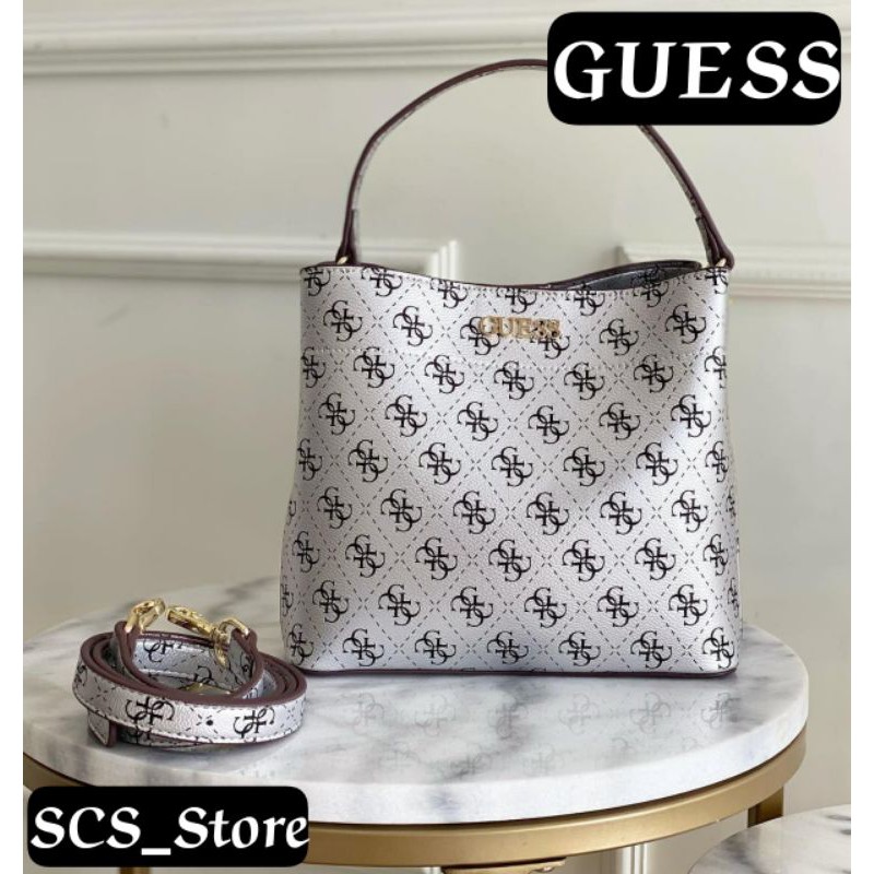 SLINGBAG WANITA GUESS / TAS SELEMPANG WANITA BRANDED IMPORT TERMURAH (ORIGINAL)