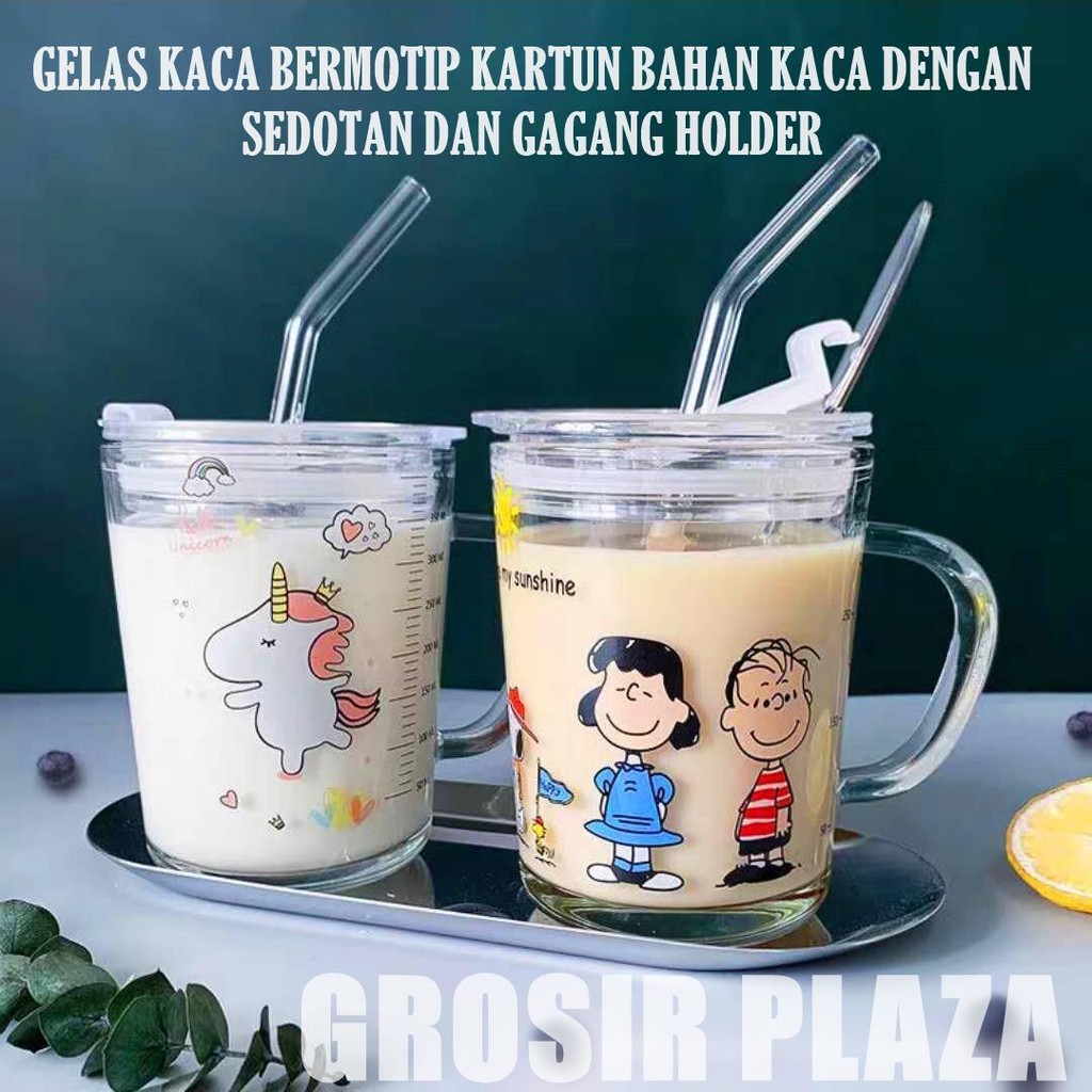 GELAS / GELAS ANAK / GELAS KACA / GELAS ANAK BAHAN KACA / GELAS MINUM