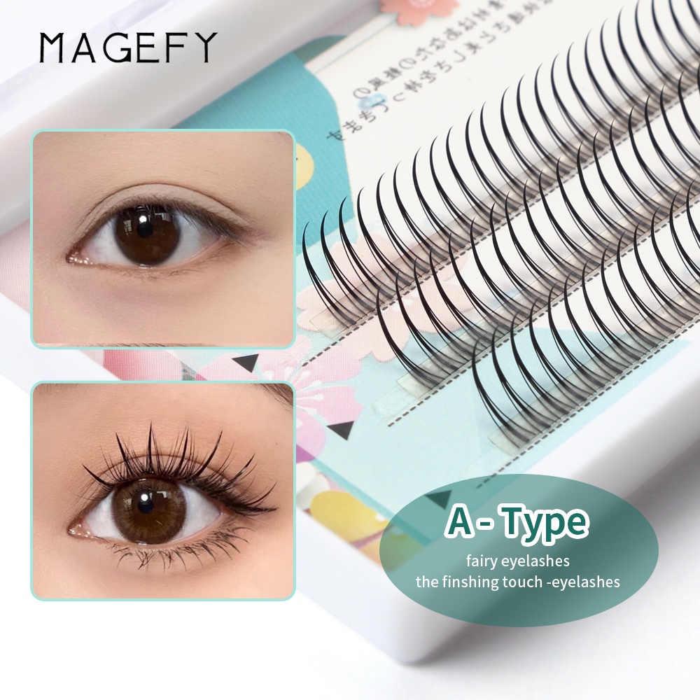 MAGEFY  Paket Eyelash Extension Bulu Mata Tanam Tipe A Eyelash Extension EXTRA 11mm 7157