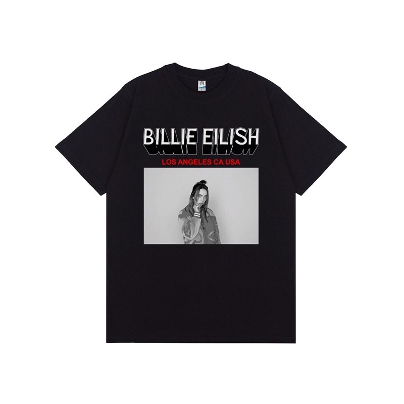 KAOS BILLIE EILISH / BILLIE EILISH FREE STICKER BISA BAYAR DI TEMPAT