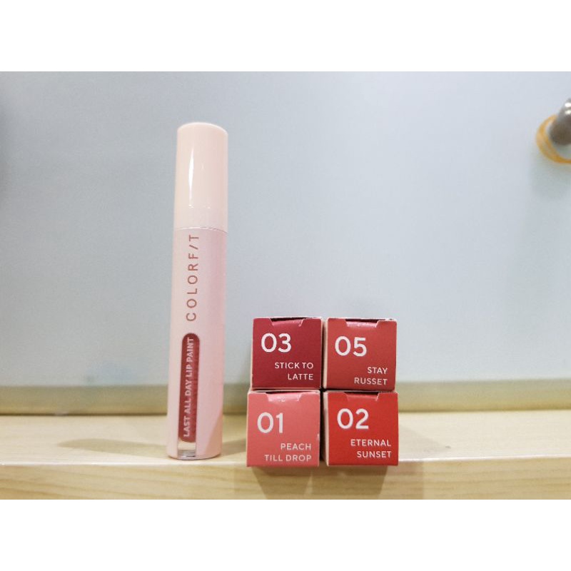 (WARDAH)Wardah Colorfit Lat All Day Lip Plain