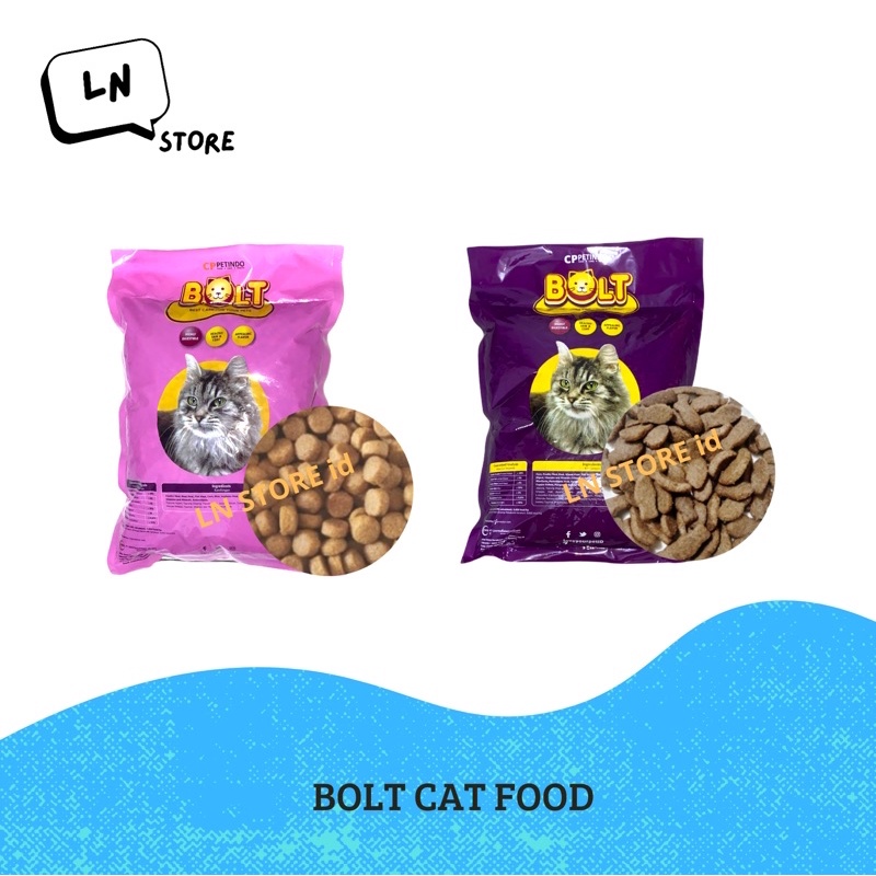 Makanan Kucing BOLT Cat Food