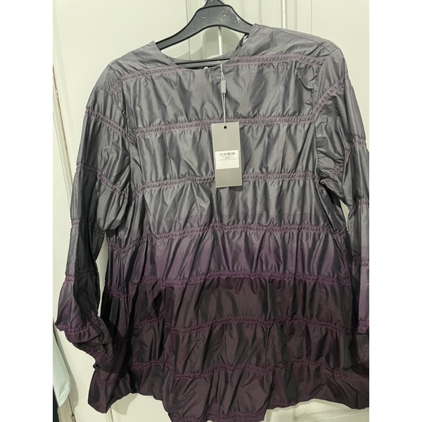 nana blouse purple benang jarum