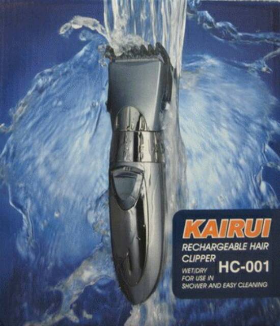 ALAT CUKUR RAMBUT RECHARGER KAIRUI  HC-001