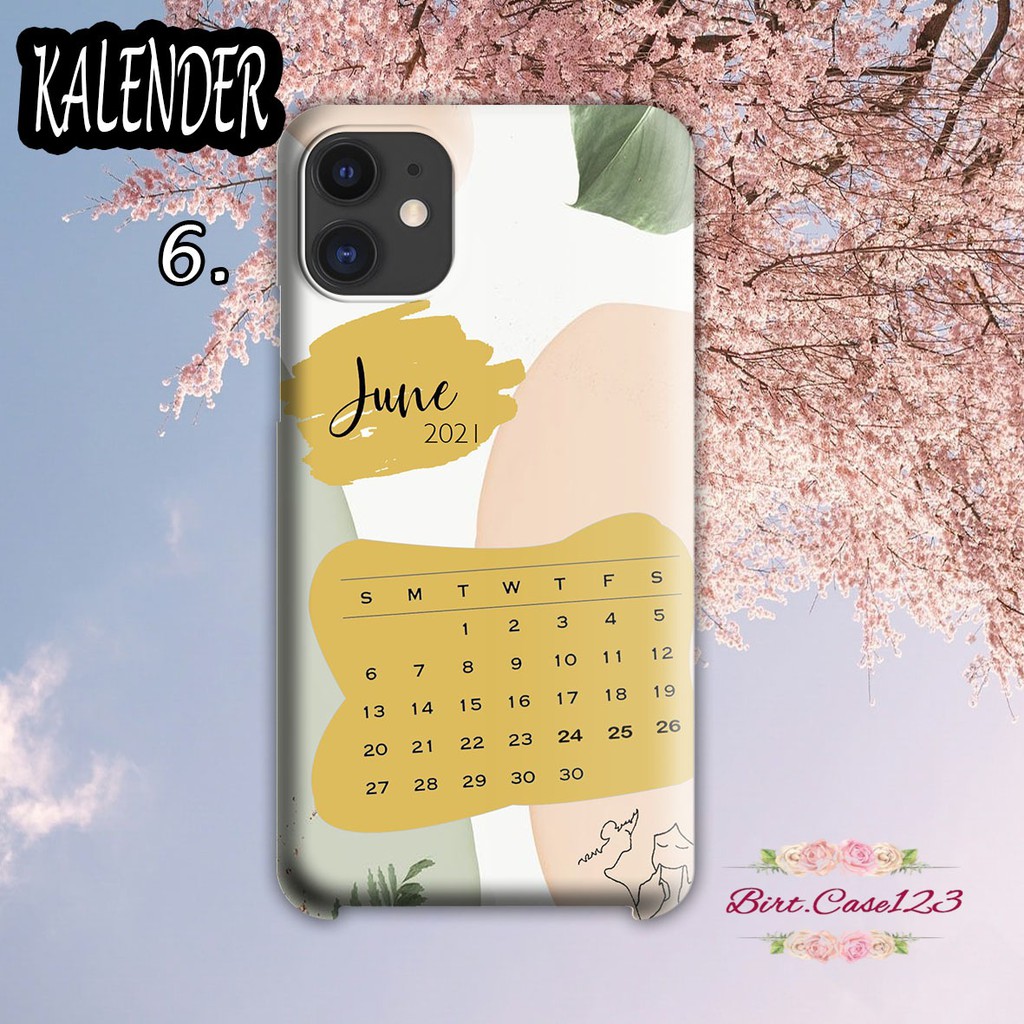 Hardcase KALENDER Vivo Y91 Y17 Y12 Y15 Y93 Y95 Y81 Y83 Y71 Y53 V5 V7 Y30 Y50 V17 Y11 Y20 Y12i BC2917