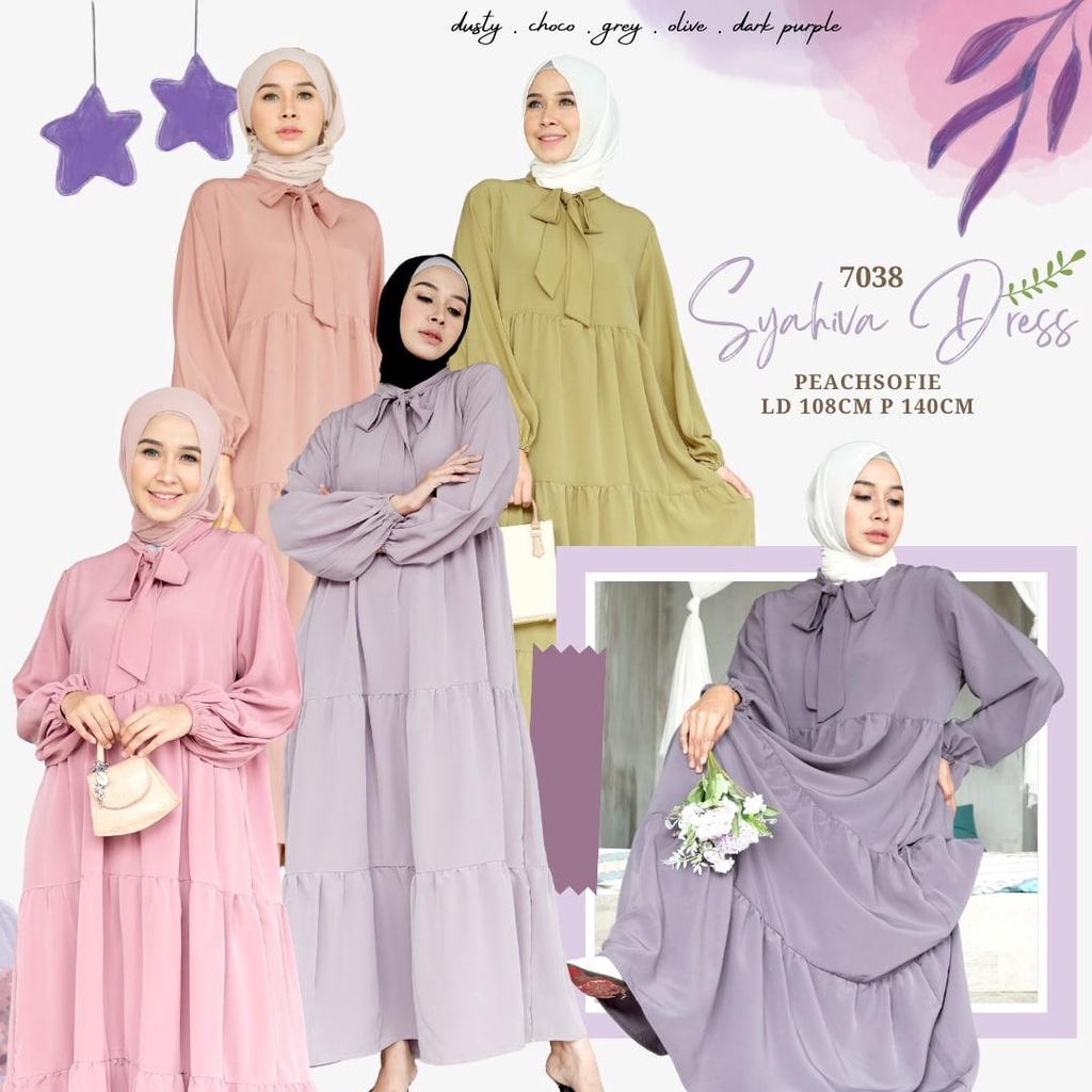 SYAHIVA DRESS / DRESS KONDANGAN / DRESS PESTA