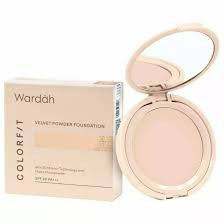 Wardah Colorfit Velvet Powder Foundation