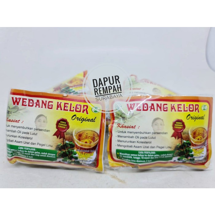 

New WEDANG KELOR 1 BUNGKUS RAMUAN TRADISIONAL WEDANG