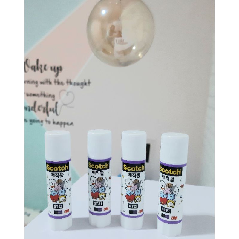 

BT21 x SCOTCH lem stick ORIGINAL / BT21 glue Scotch original