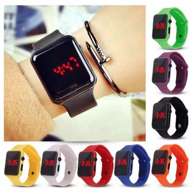Jam tangan LED besar