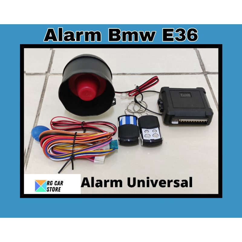 ALARM KHUSUS BMW E36 TYPE REMOTE SLEDING/ALARM PENGAMAN BMW E36 GARANSI 1 TAHUN