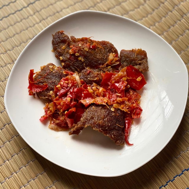 

Dendeng Balado Sambal Basah Siram