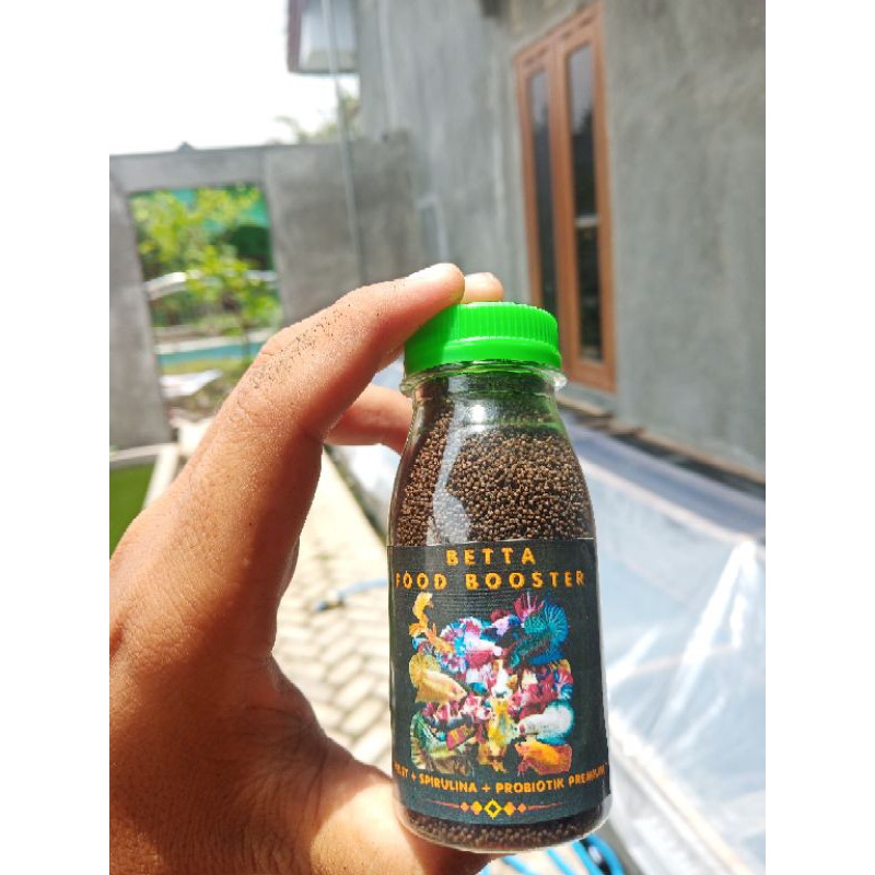 Pelet Spirulina probiotik pakan ikan cupang tinggi protein mempercepat pertummmbuhan dan mutasi