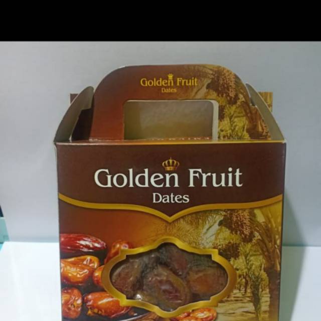 

Kurma kholas Golden Fruit Dates 500 grm kurma arab