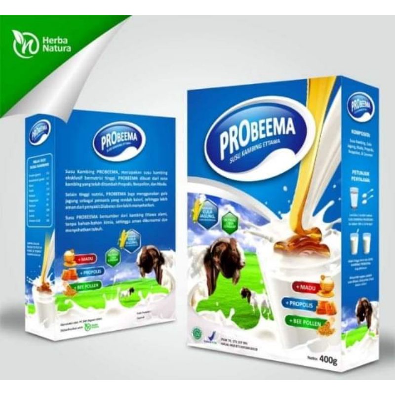

Susu Kambing Etawa PROBEEMA Susu Kambing Bernutrisi 400gran