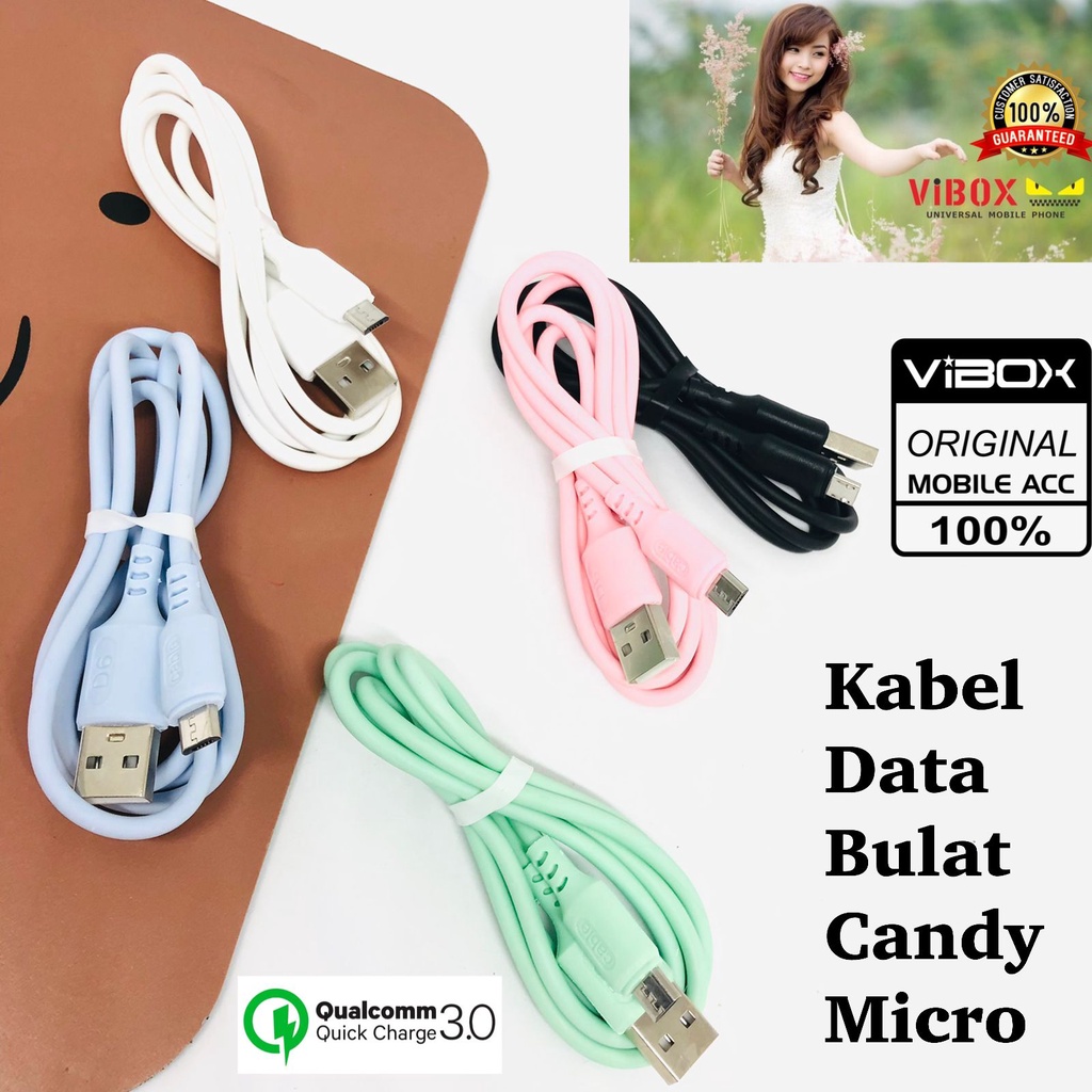 KABEL DATA MICRO SUPER FAST VIBOX 2a ORIGINAL PERTOPLES ISI 30 PCS KABEL DATA XIAOMI SAMSUNG DLL