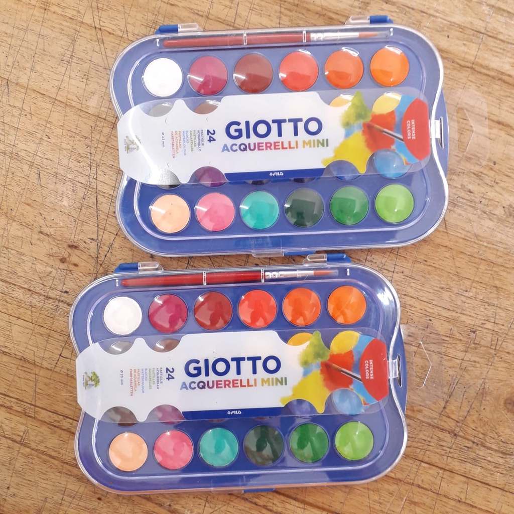 

GIOTTO AQUERELLI MINI 24COLOR Ø23MM (WATERCOLOR CAKE) GIOTTO WATERCOLOR CAT AIR GIOTTO