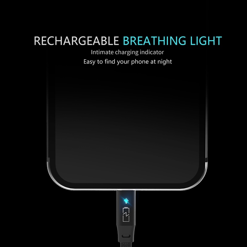 【CB012】Fxing V02 Kabel Data USB Type-C Super Fast Charging 2.4A Panjang 1M untuk OPPO Xiaomi Huawei Phone