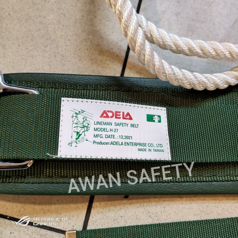 Safety Belt Proyek ADELA H27 Original