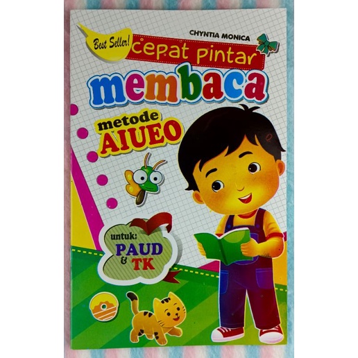 Jual Cepat Pintar Membaca Metode Aiueo Paud Tk Full Colour Shopee