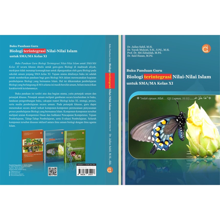 Buku Panduan Guru Biologi Terintegrasi Nilai-Nilai Islam Untuk SMA/MA Kelas XI - Jailan Sahil 2021 BUKU ORIGINAL-1