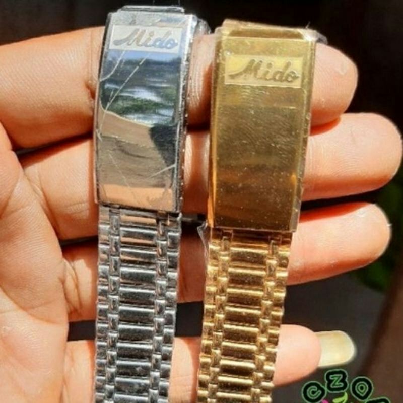 Tali Rantai Jam MIDO Bracetet Rantai MIDO High Quality ukuran 18mm