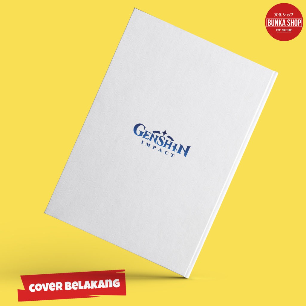 

Terlaris ✨ - Notebook Game Genshin Impact Diluc Hardcover A5 Buku Tulis Catatan Note Agenda Planner3.1.23