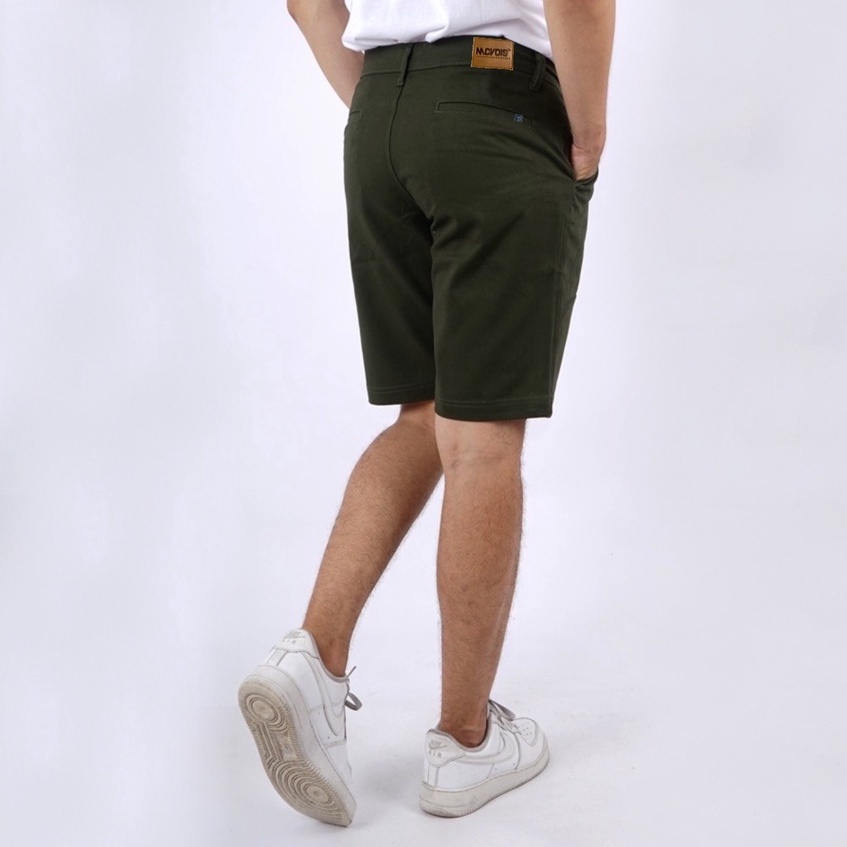 Mcvois Celana Chino Pendek Pria Army Premium Distro