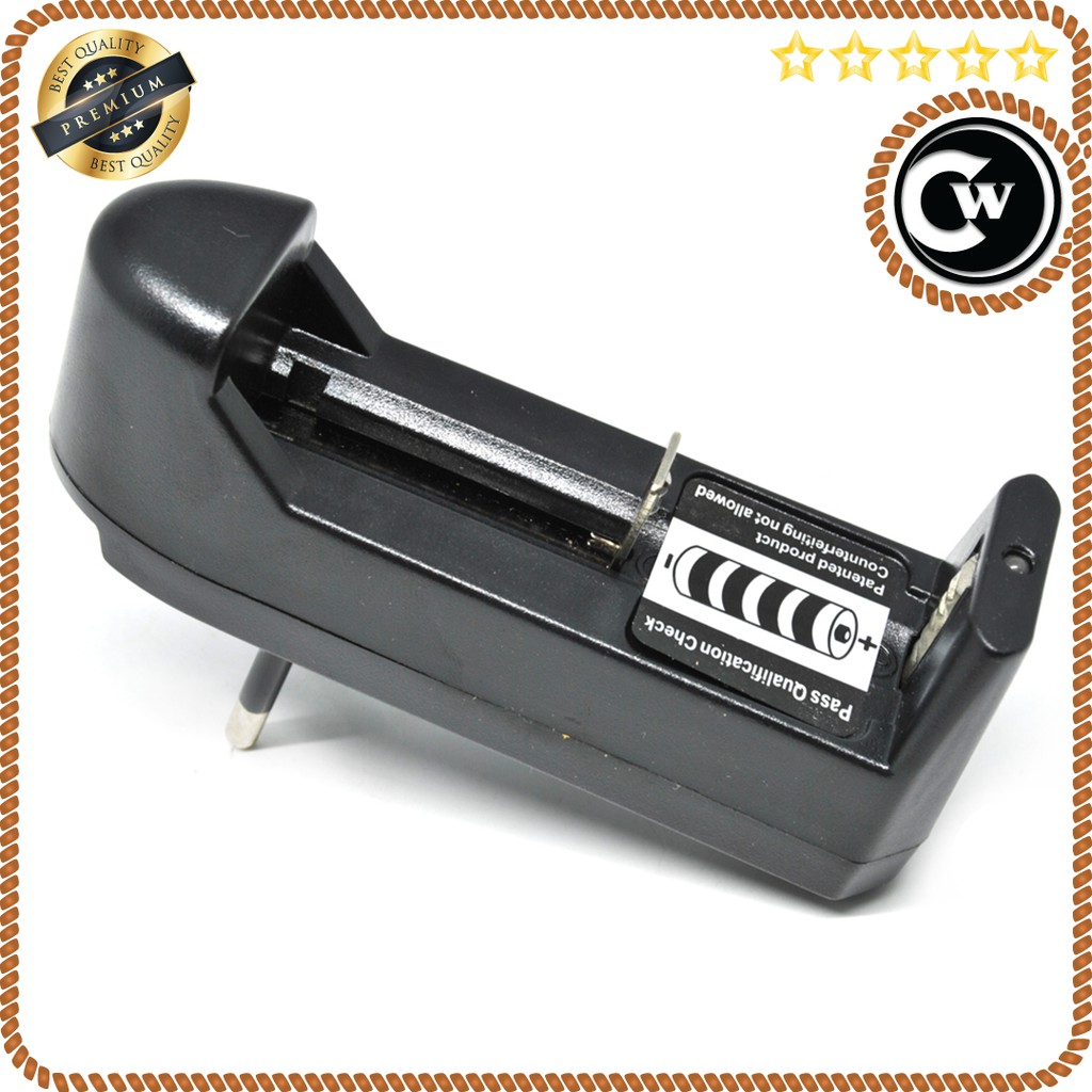 [ COD ] Cell Charger 18650 (Spring Strip Slot)