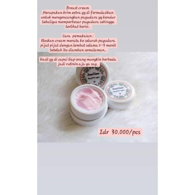 breast cream