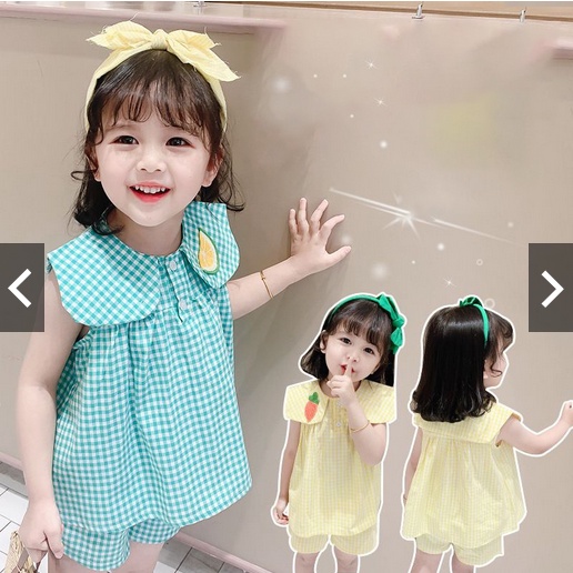 Baju Setelan iko Anak Perempuan / Set Kids Setelan Anak Perempuan 1-5 tahun /Baju Setelan Eiko