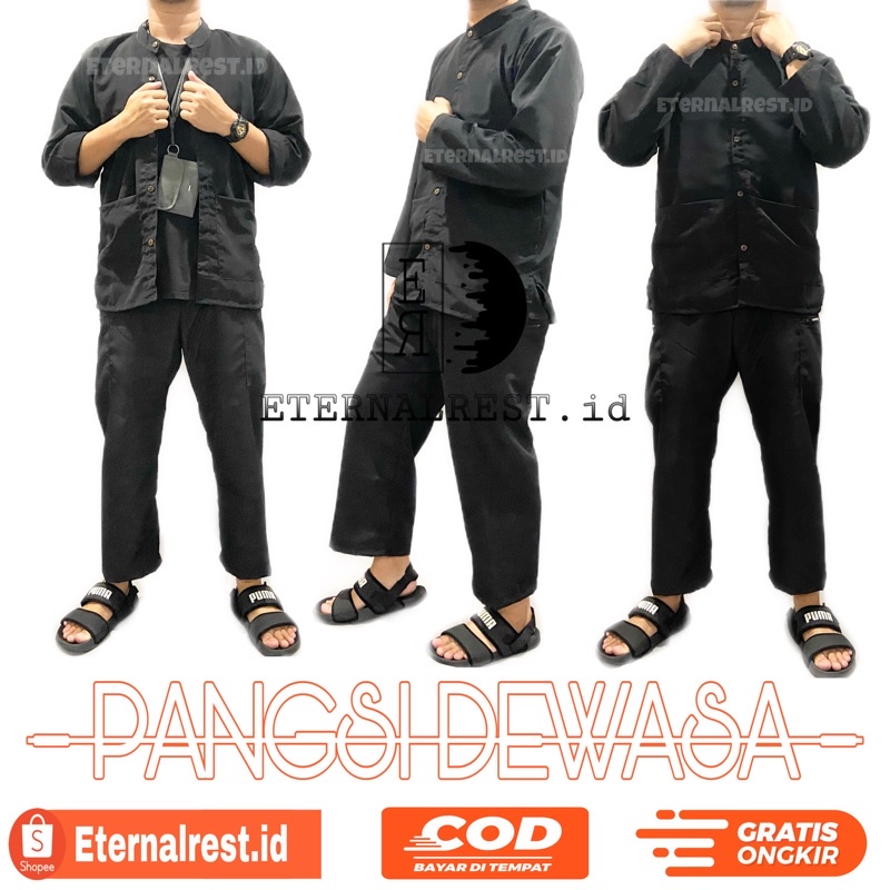 Jual SETELAN BAJU PANGSI DEWASA / BAJU PANGSI DEWASA / BAJU ADAT SUNDA