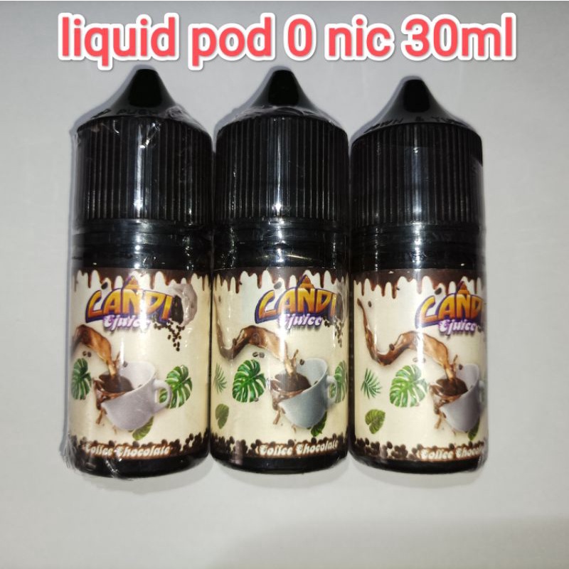 KOPI COKLAT LIQUIDS 0MG P0.D SYSTEM