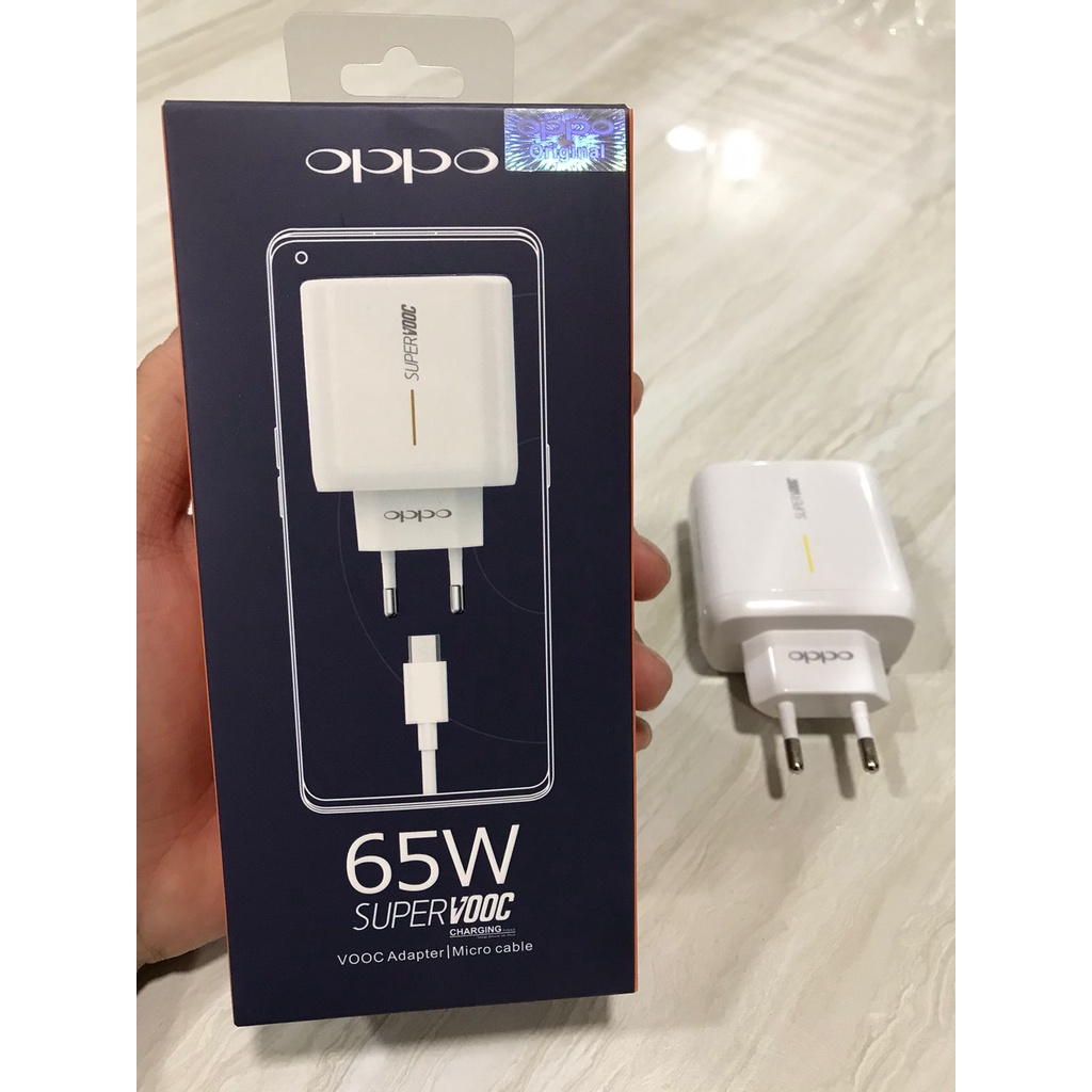 Travel Charger Original Oppo Super Vooc 30w Dan 65w Type C Super Fast Charging  Ori 100%