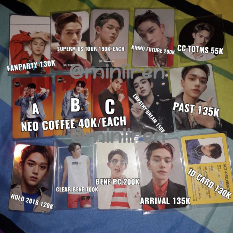 PC PHOTOCARD CC LUCAS EMPATHY FANPARTY SUPERM US TOUR SUMKIT TOTMS NEO COFFEE RESONANCE