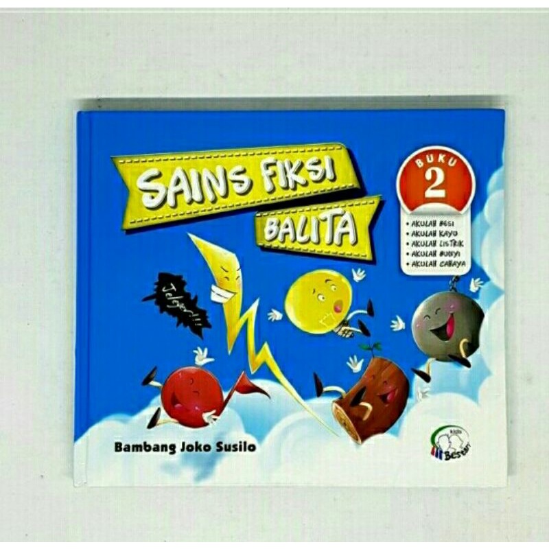 Buku Sains Fiksi Balita 1 & 2 ( Hard Cover )-Sains fiksi Balita 2