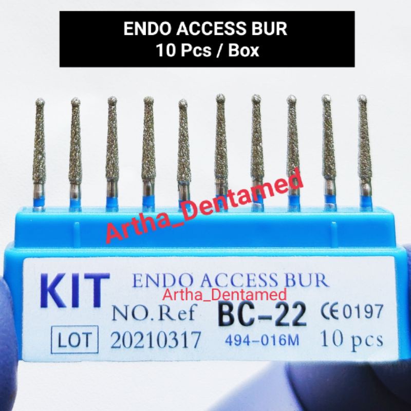 ENDO ACCES OPEN DIAMOND BUR BC22 ( 10 Pcs )