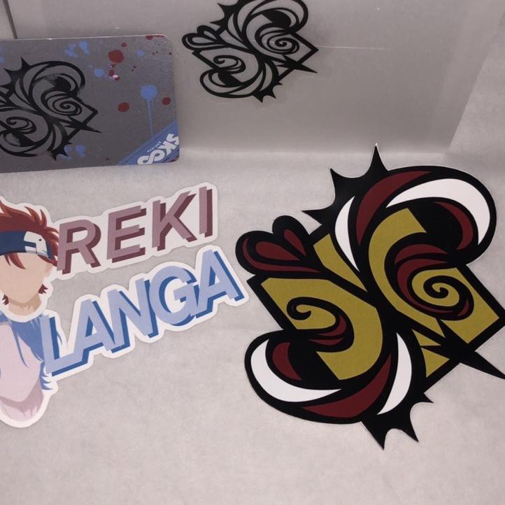 

F⚡ASH SALE SK8 THE INFINITY - S Arena Sticker + Reki & Langa Stickers