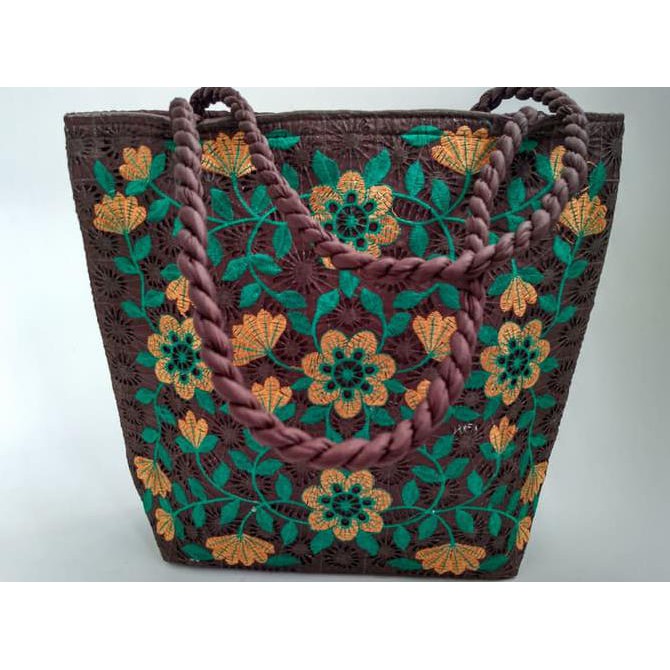 Tas Bordir Bukittinggi- Coklat Bukittinggi