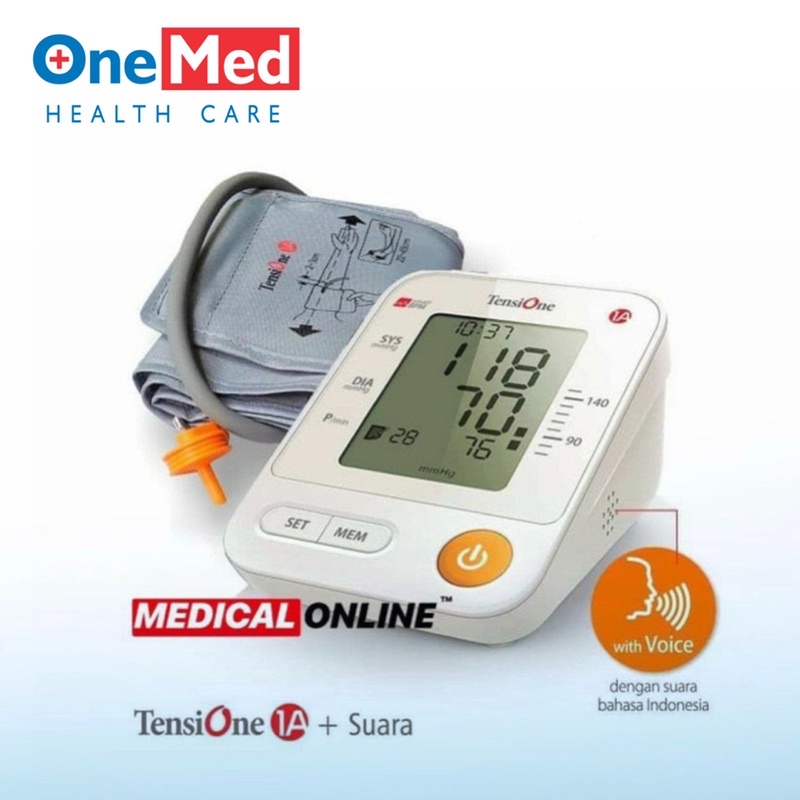 TENSIMETER TENSIONE DENGAN SUARA TENSIONE 1A ONEMED MEDICALONLINE MEDICAL ONLINE