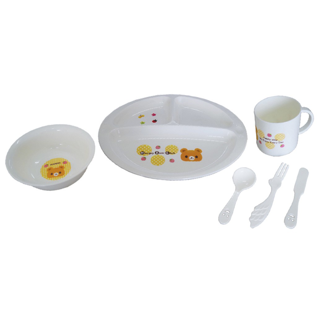 BABY SAFE FS602 Feeding Set 6 pcs Yellow