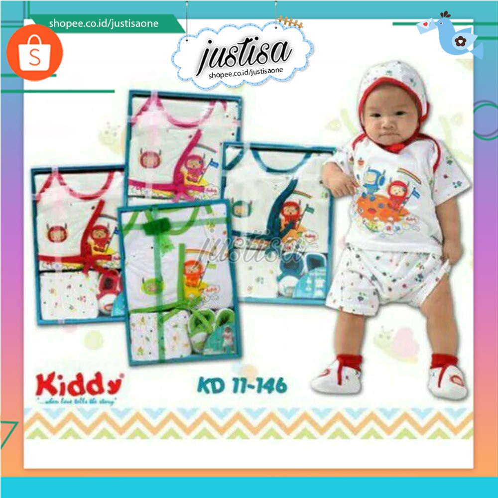 Promo !! Baju Bayi Baby Set Kiddy Panda- Baby Gift Box- Kado bayi baru lahir