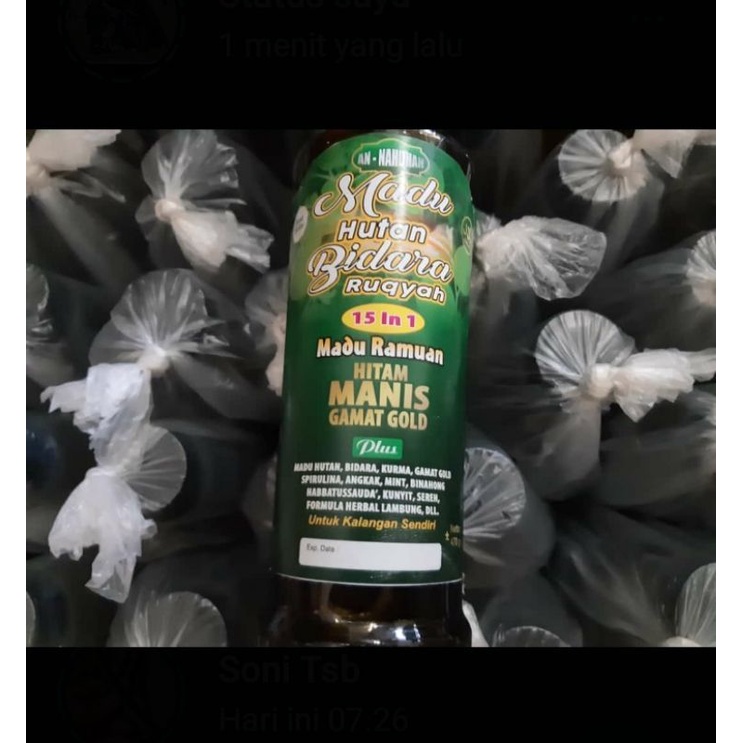 

Madu Hutan Bidara Ruqyah