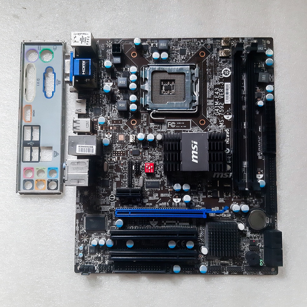 Msi G41M E43 - Motherboard Msi G41 Ddr3