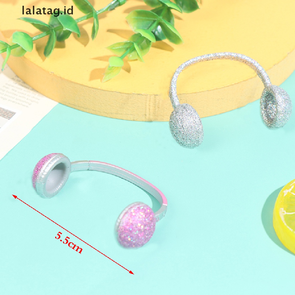 (lalatag) 1pc Miniatur Earmuffs Aksesoris Boneka